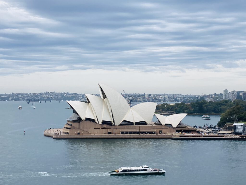 Blick von der Harbour Bridge