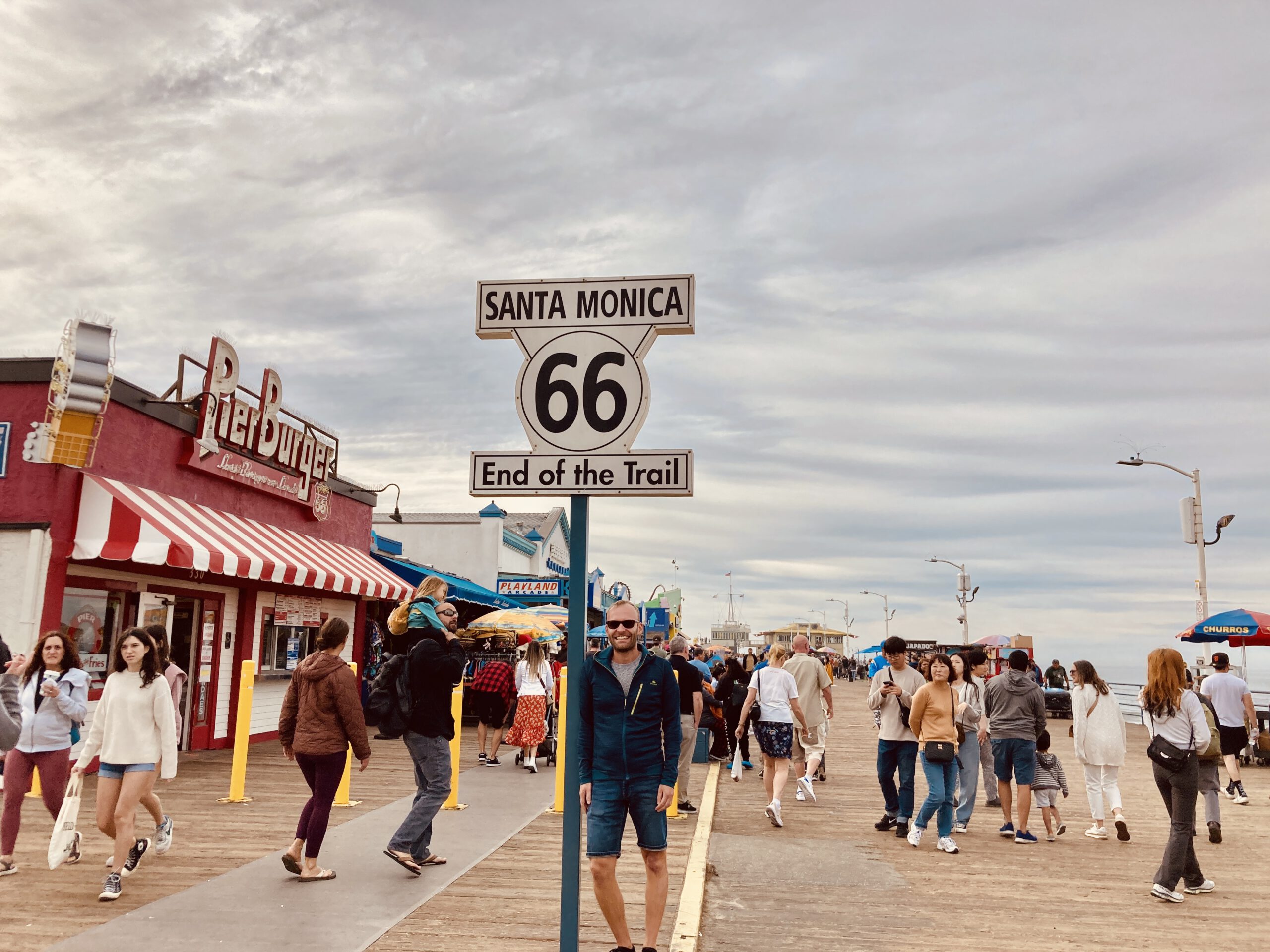 am Ende der Route 66