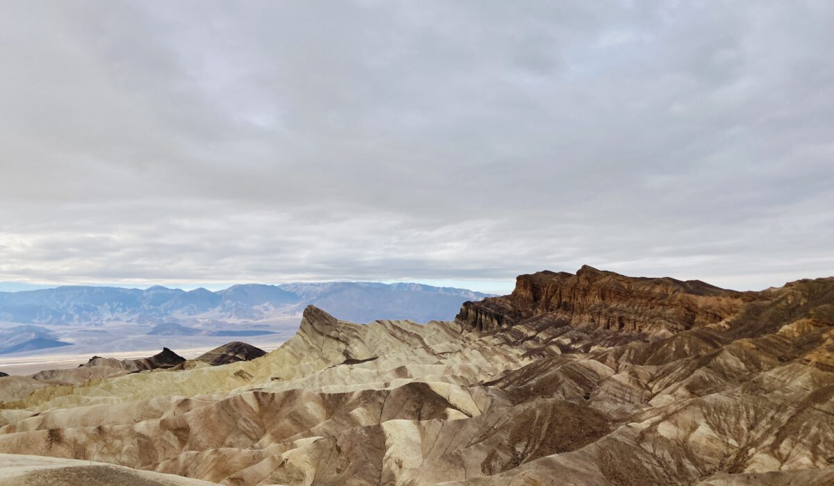 Blick vom Zabriskie Point in Richtung Nordwest