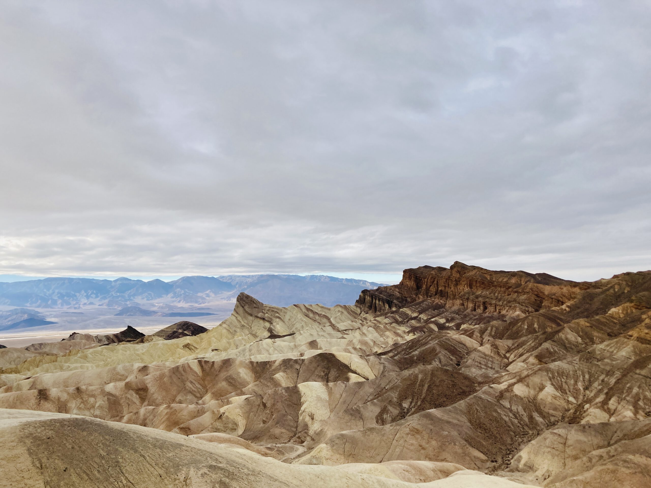 Blick vom Zabriskie Point in Richtung Nordwest