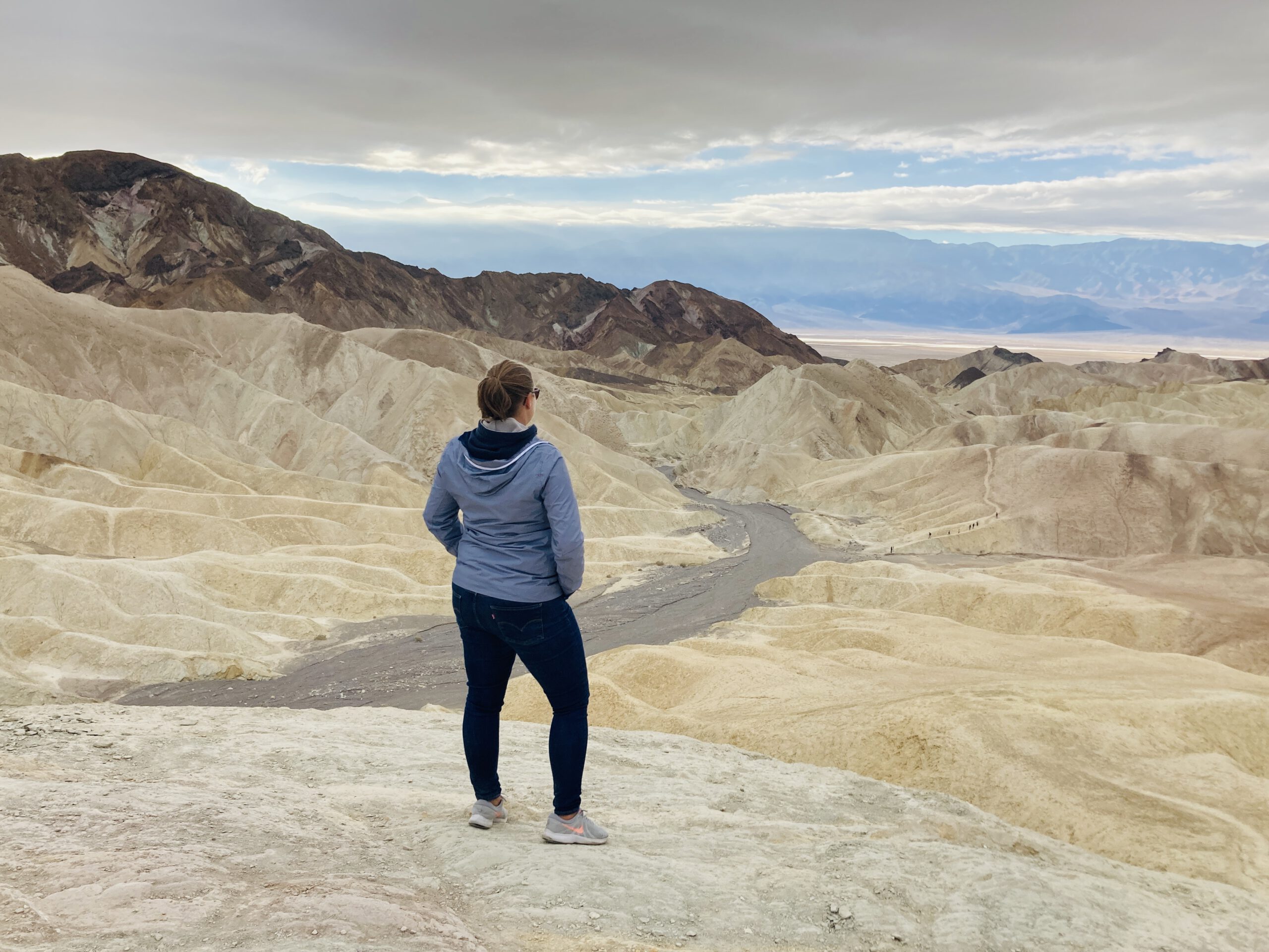 Blick vom Zabriskie Point in Richtung Südwest