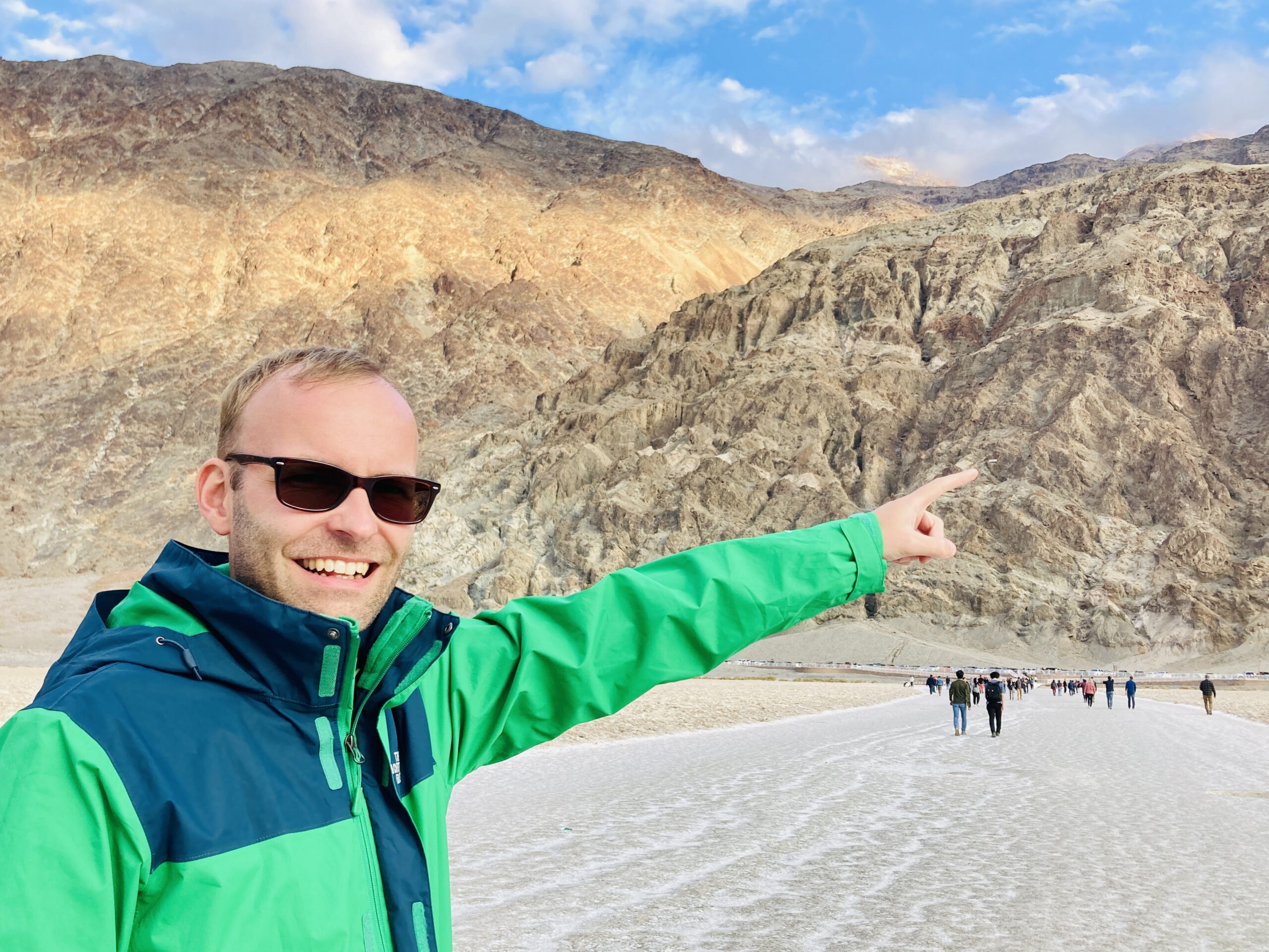 Badwater Basin - mehr als 80m unter dem Meeresspiegel