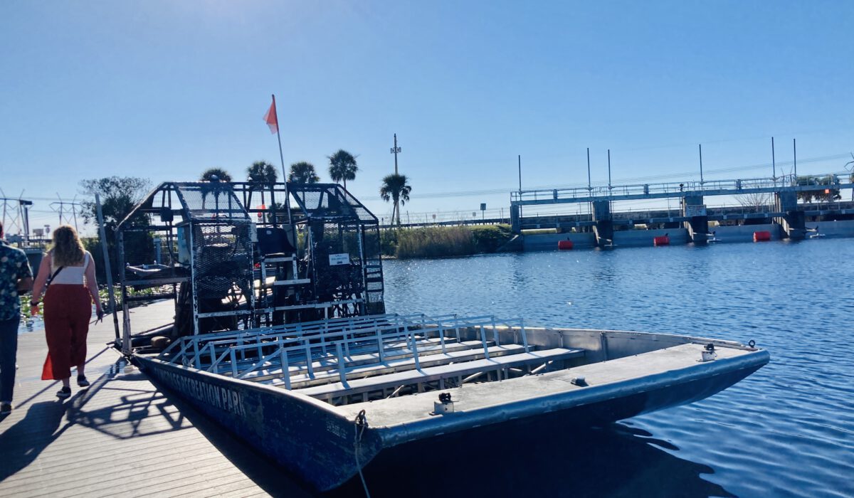 mit dem Airboat durch die Everglades